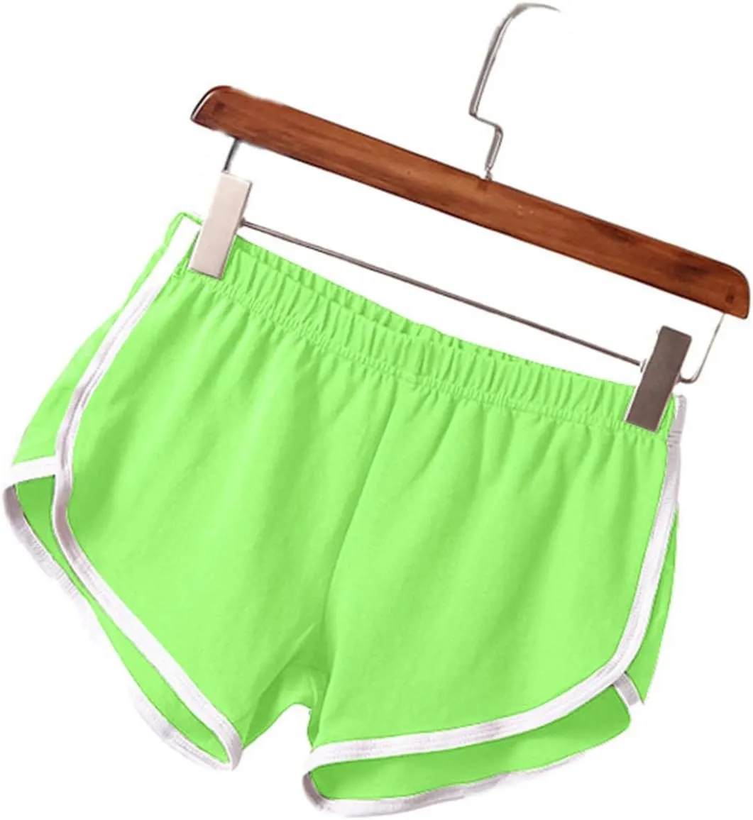 3 Packs Girls Athletic Shorts Kids Soccer Basketball Shorts Quick Dry Running Shorts Tennis Joggers Workout Shorts
