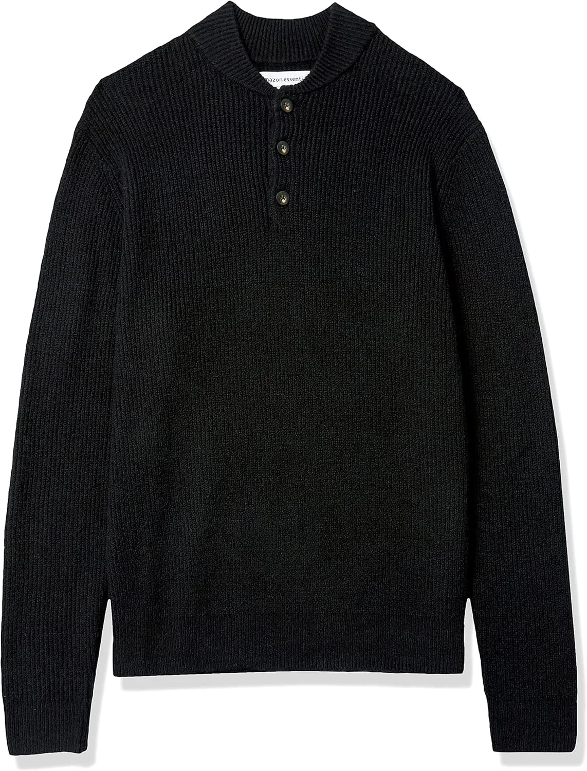 Amazon Essentials Men's Long-Sleeve Soft Touch Henley Sweater
