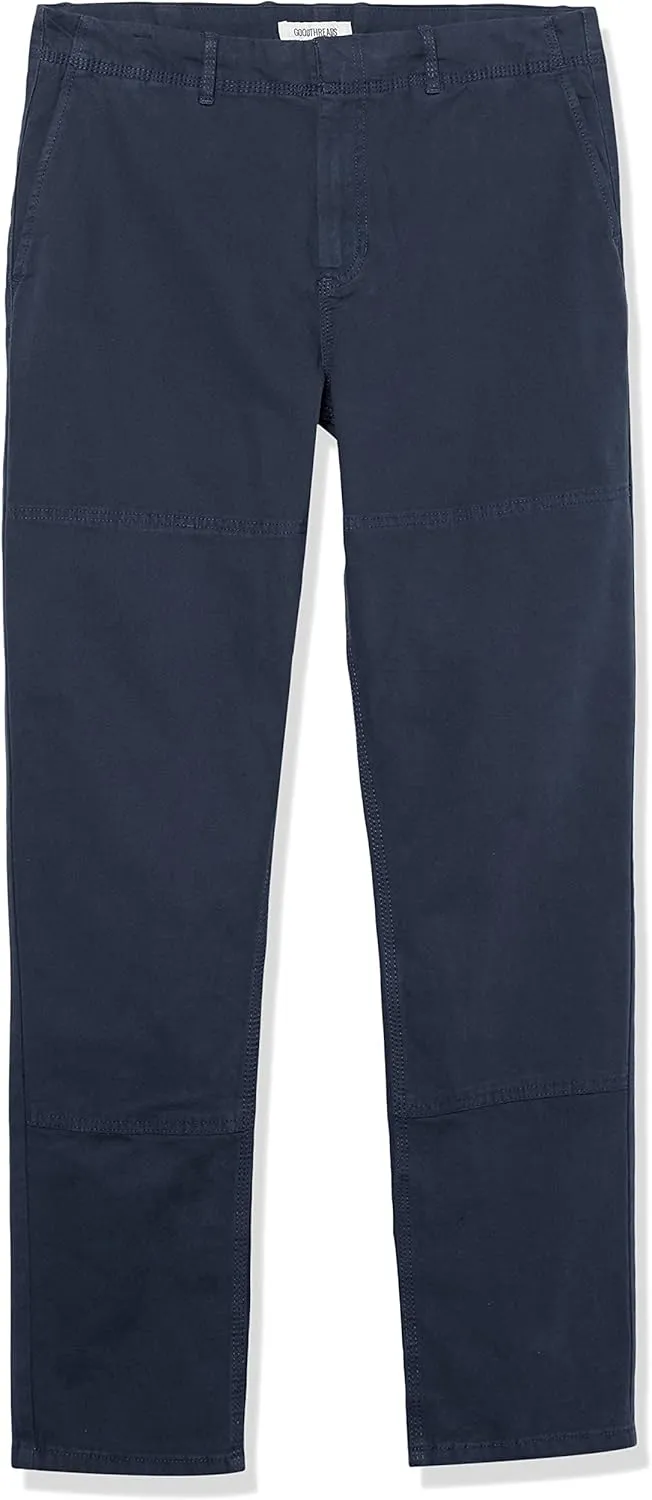 Amazon Essentials Men's Stretch Canvas Double Knee Utility Work Pant (Previously Goodthreads)
