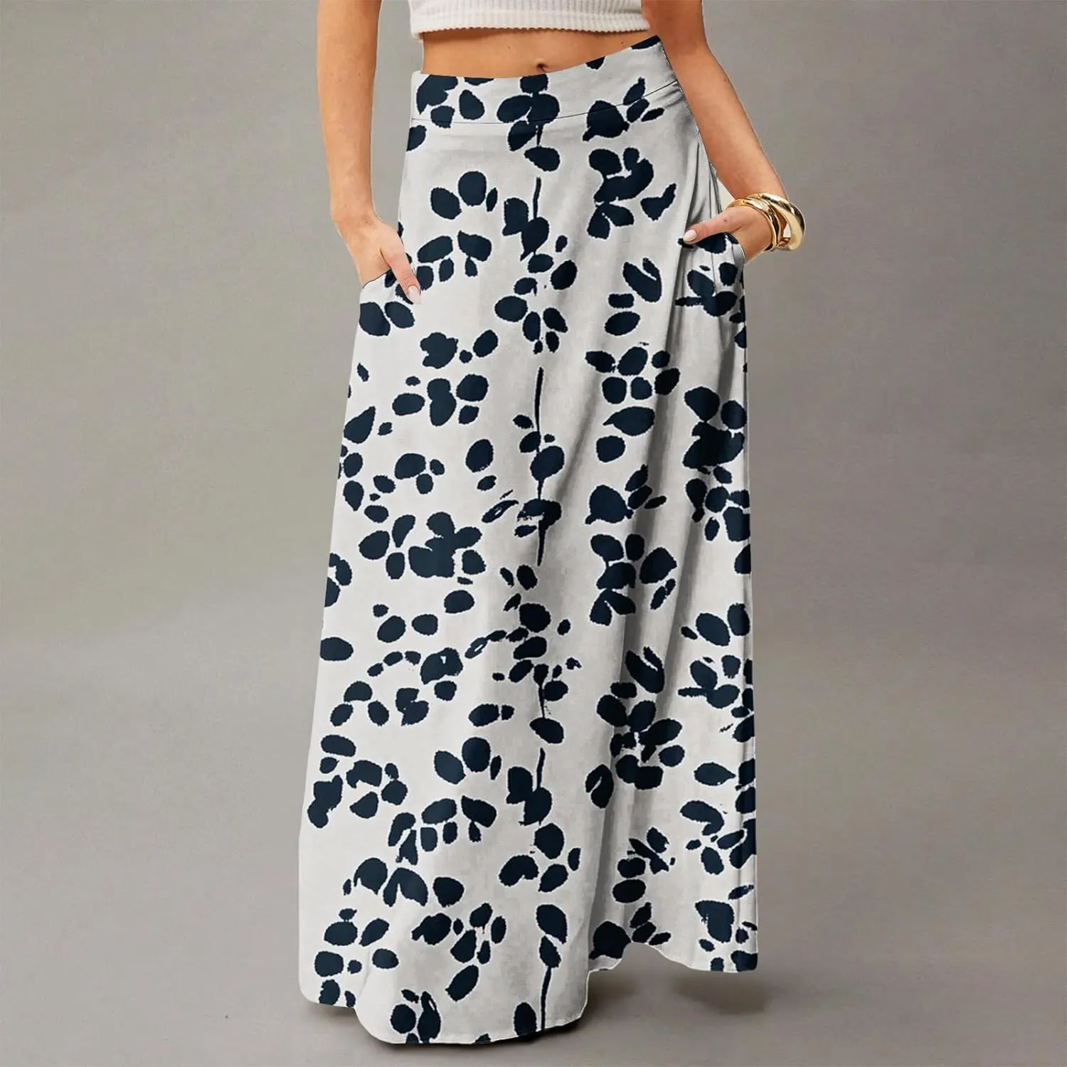 Beach Skirts for Women, Boho Vacation Elegantes Trendy Maxi Womens Skirts