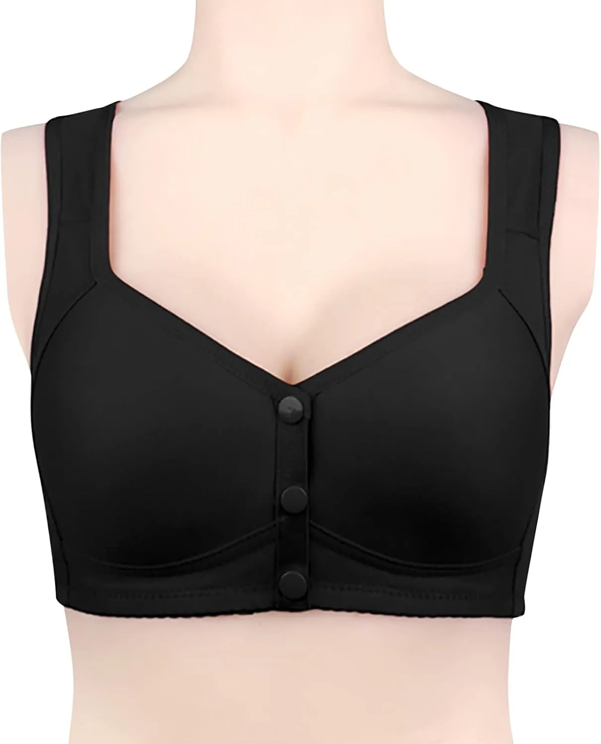 Bra for Women Wireless Bras Full Coverage Everyday Bras Padded Breathable Bralettes