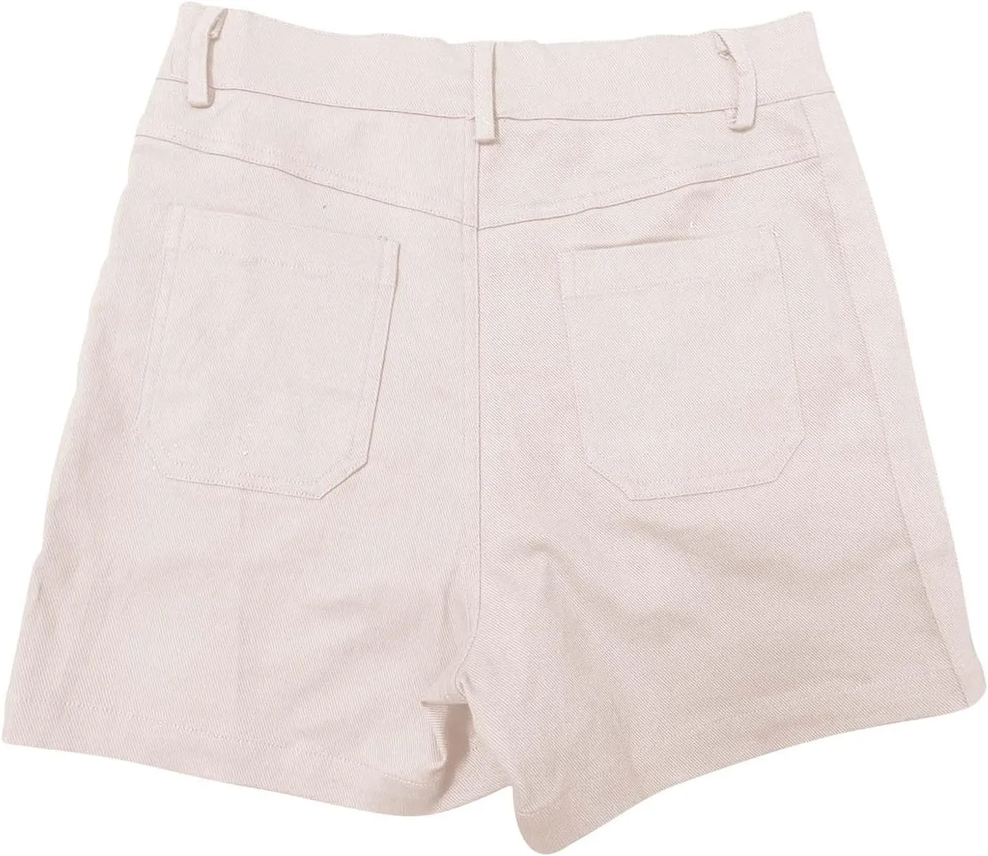 Casual Linen Shorts for Women High Waisted Pull On Elastic Waist Drawstring Summer Trendy Beach Shorts with Pockets