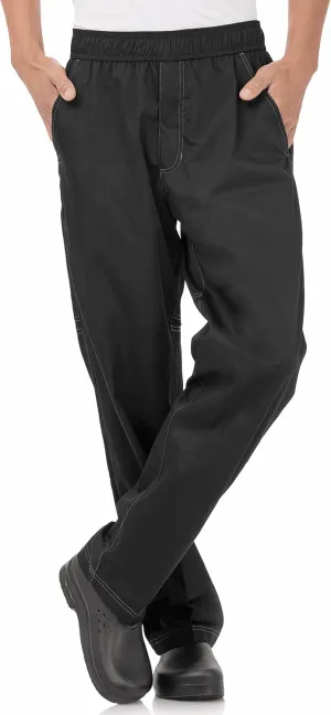 Chef Works Men's Cool Vent Baggy Chef Pants