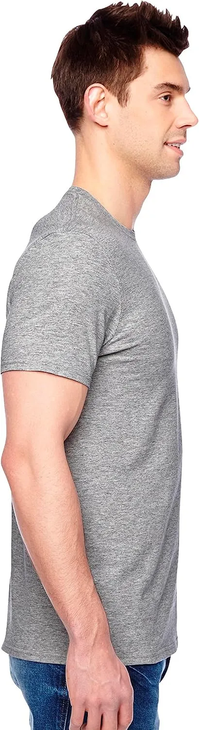 Fruit of the Loom Men's Eversoft Cotton T-Shirts, Breathable & Moisture Wicking with Odor Control, Sizes S-4X