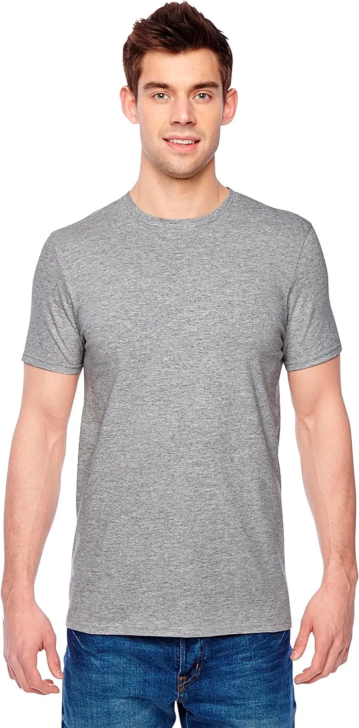 Fruit of the Loom Men's Eversoft Cotton T-Shirts, Breathable & Moisture Wicking with Odor Control, Sizes S-4X