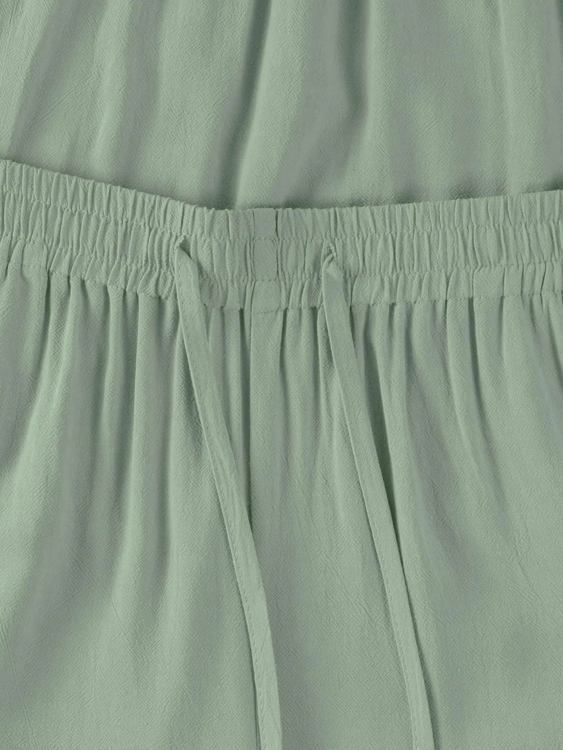 Hat and Beyond Womens Premium Soft Linen Shorts & Pants Relaxed Fit Comfort Resort Wear Boho Beach Coverup Style
