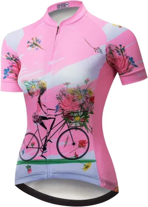 JPOJPO Women's Bike Shorts Cycling Shorts with Gel Padded,Cycling Women's Shorts