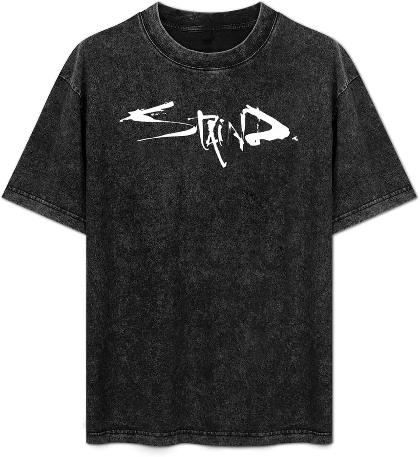 Lightweight Retro Oversized Cotton T-Shirts Stylish Shirt Crew Neck Tees