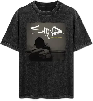 Lightweight Retro Oversized Cotton T-Shirts Stylish Shirt Crew Neck Tees
