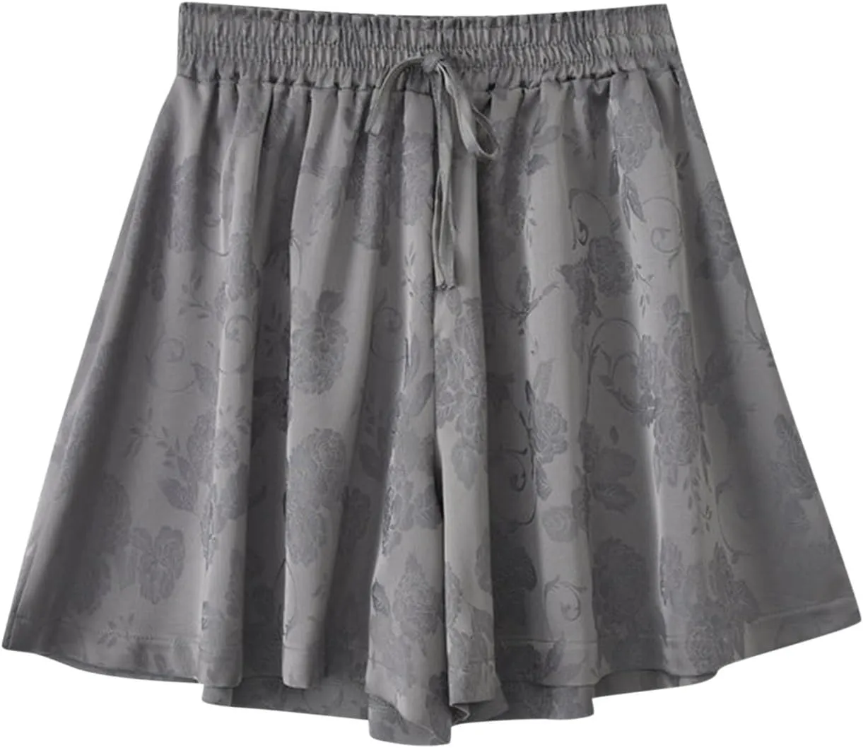 Linen Shorts for Women Elastic High Waisted Summer Running Shorts Lounge Lightweight Beach Vacation Pants