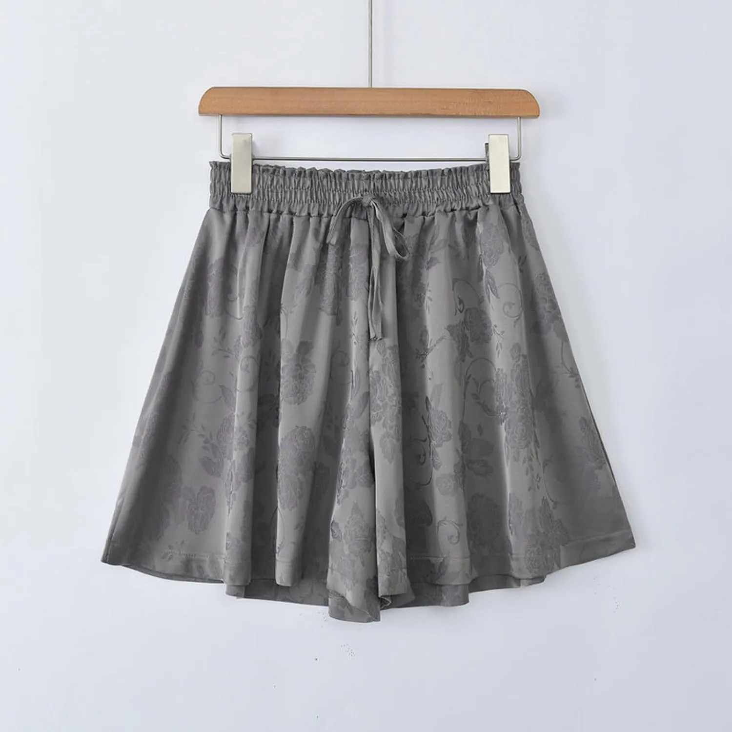 Linen Shorts for Women Elastic High Waisted Summer Running Shorts Lounge Lightweight Beach Vacation Pants