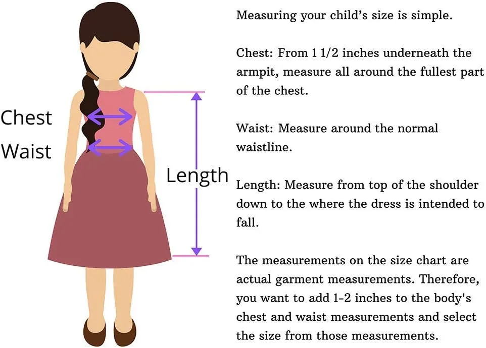 Made in USA Toddler Easter Dresses for Girls, Baby Girls' Special Occasion Dresses
