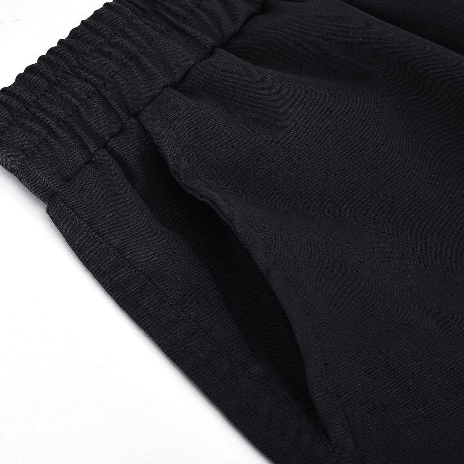 Men Cargo Work Pants Casual Cotton Stretch Elasticated Waist Pant Sweatpant Joggers Baggy Fitness Jogging