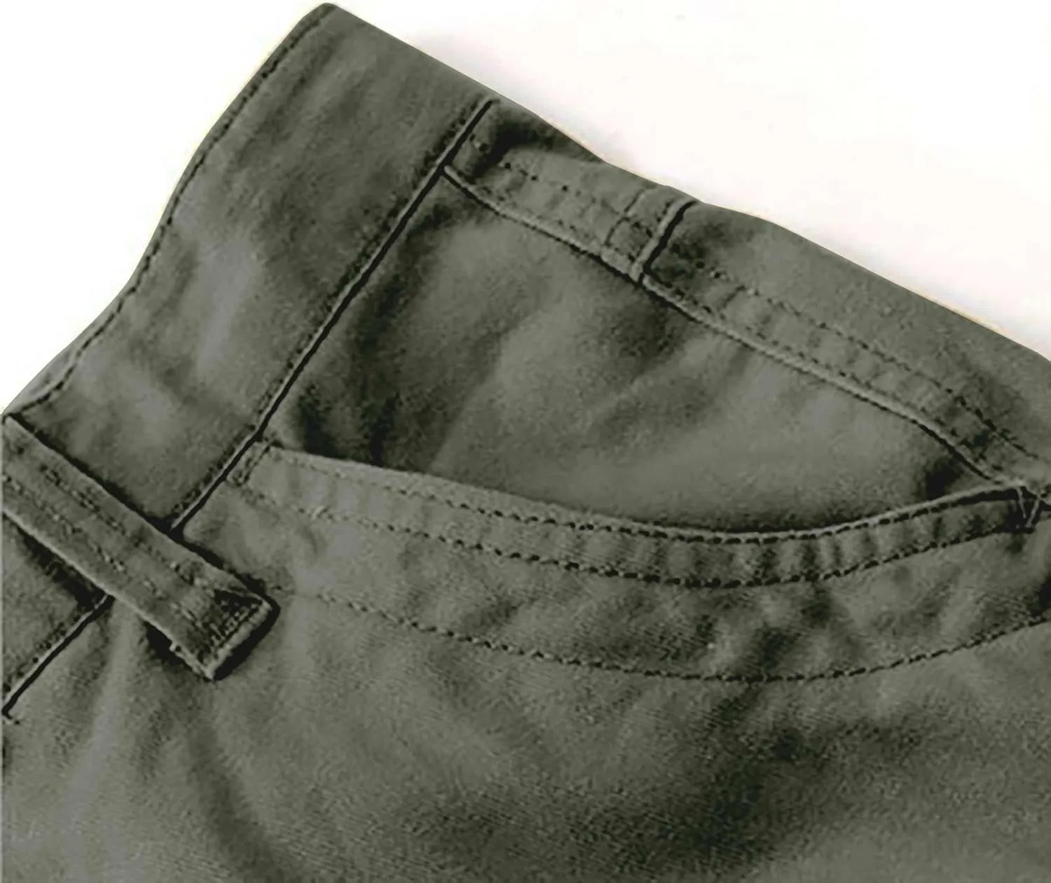 Men's Joggers Sweatpants Pants Men's Elastic Multi Pocket Pants Outdoor Straight Tube Active Running Jogger Pants