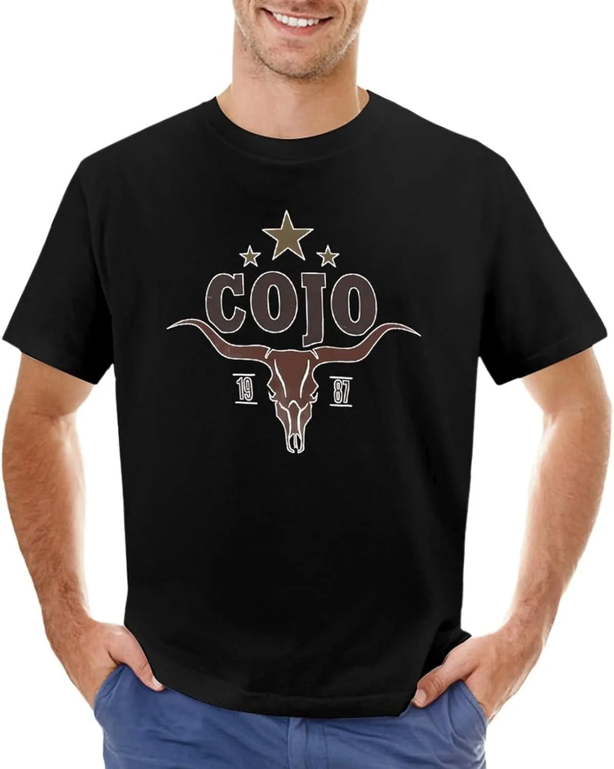 Men's Lightweight Cotton T-Shirts Comfortable Shirt Trendy Casual Crew Neck Tees