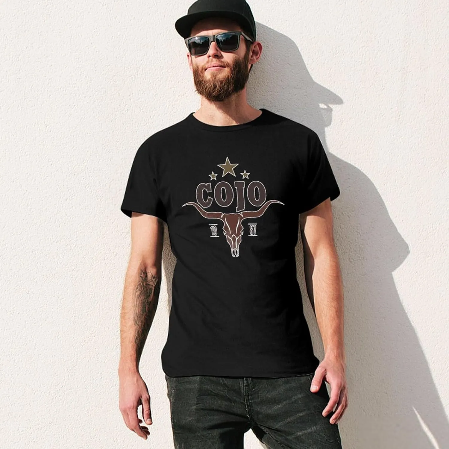 Men's Lightweight Cotton T-Shirts Comfortable Shirt Trendy Casual Crew Neck Tees