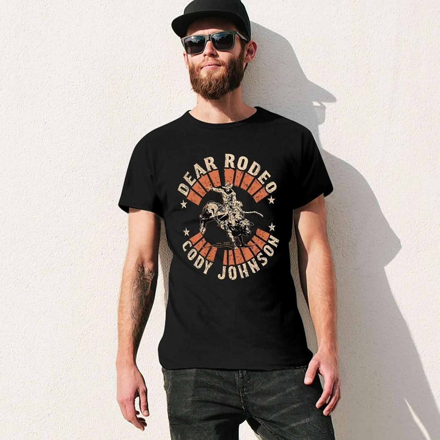 Men's Lightweight Cotton T-Shirts Comfortable Shirt Trendy Casual Crew Neck Tees