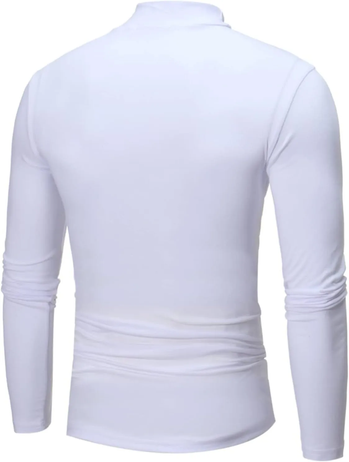 Men's Summer Shirts Long Sleeve High Collar Sexy Comfortable Leisure Style Sport Pants Comfy Fashion Trendy Tee