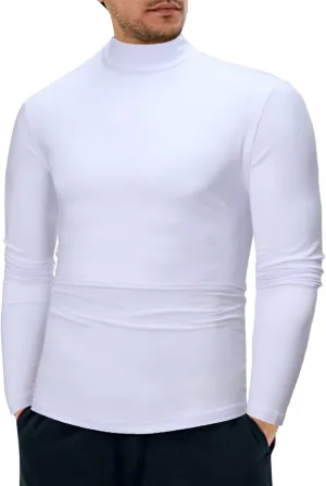 Men's Summer Shirts Long Sleeve High Collar Sexy Comfortable Leisure Style Sport Pants Comfy Fashion Trendy Tee