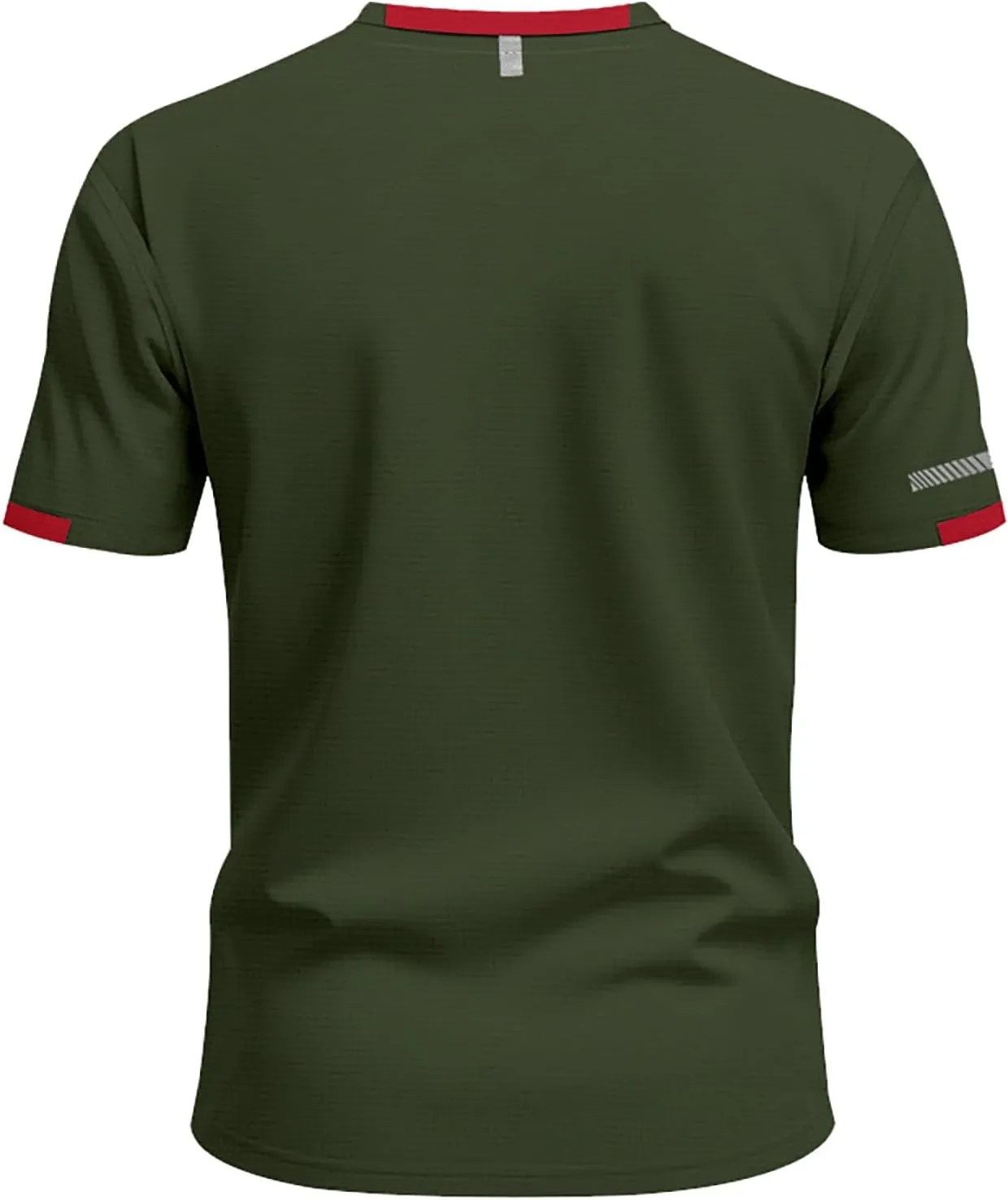Mens T-Shirts Short Sleeve Athletic Stretch Muscle Fit Crew Neck Tees Quick Dry Performance Moisture Wicking T Shirts