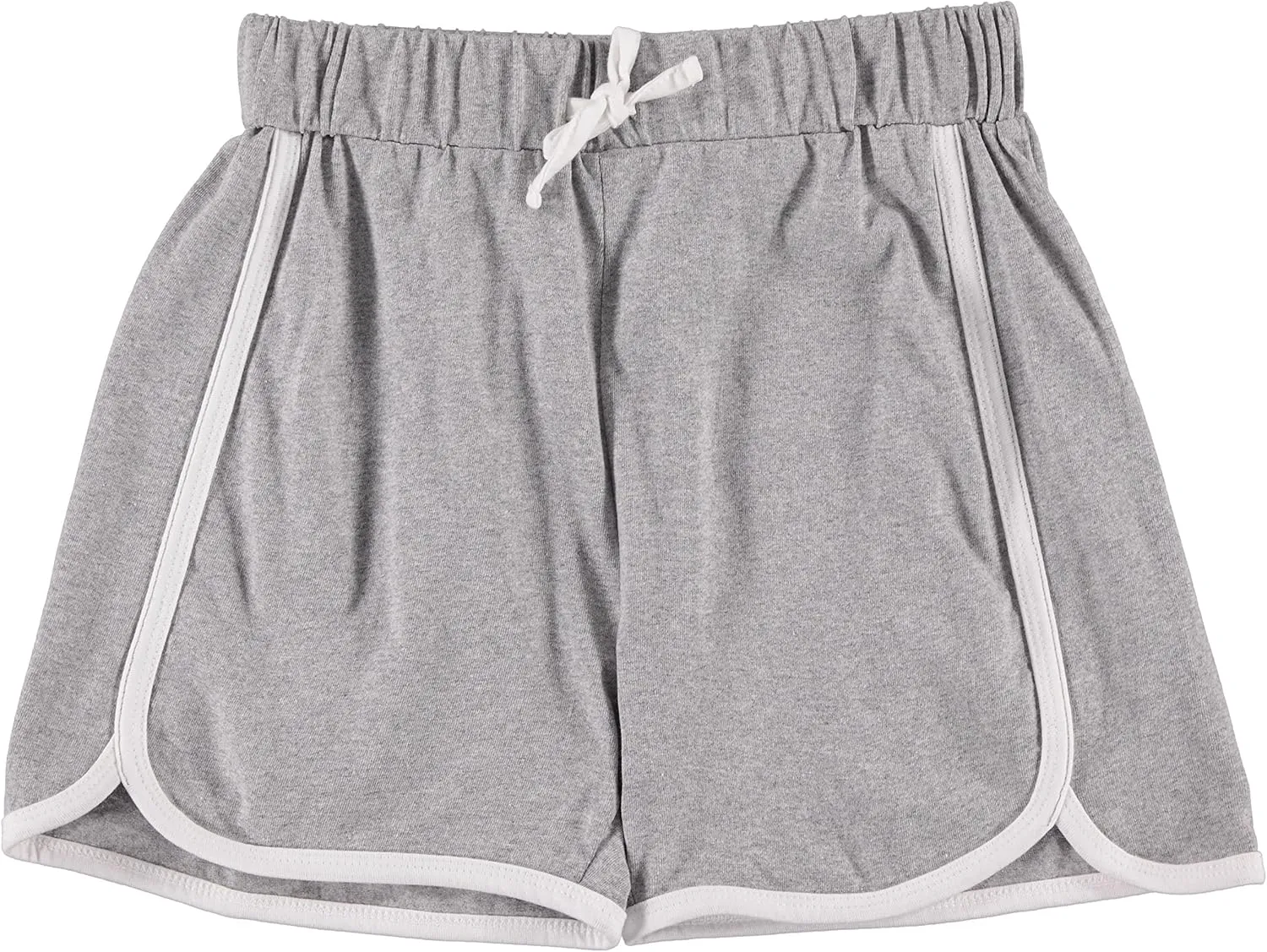 Pink Angel 4 Piece Dolphin Shorts for Girls, Running, Gym Workout Shorts for Kids, Activewear Drawstring Cotton Shorts