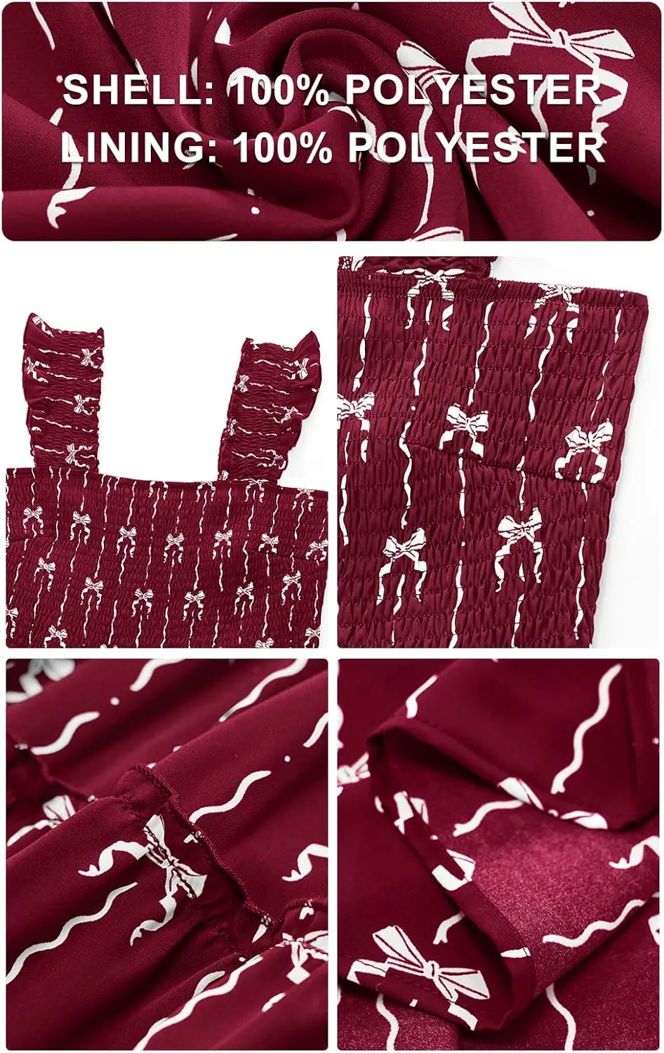 PRETTYGARDEN Women's 2025 Floral Maxi Sundress Smocked Tank Dress Sleeveless Ruffle Summer Tiered Long Dresses