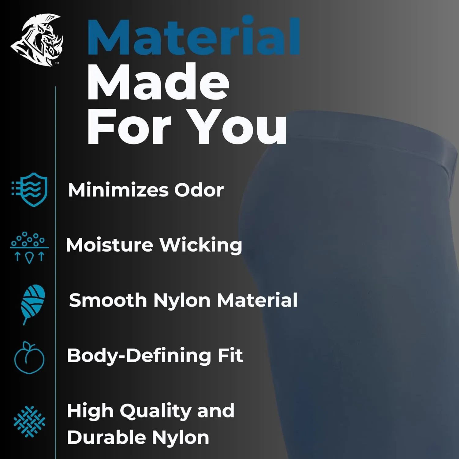 Real Men Athletic Underwear with Support Pouch - 1, 3 or 4 Pack 6, 7 and 9in Nylon Briefs - ABCD Pouch - XS-5XL