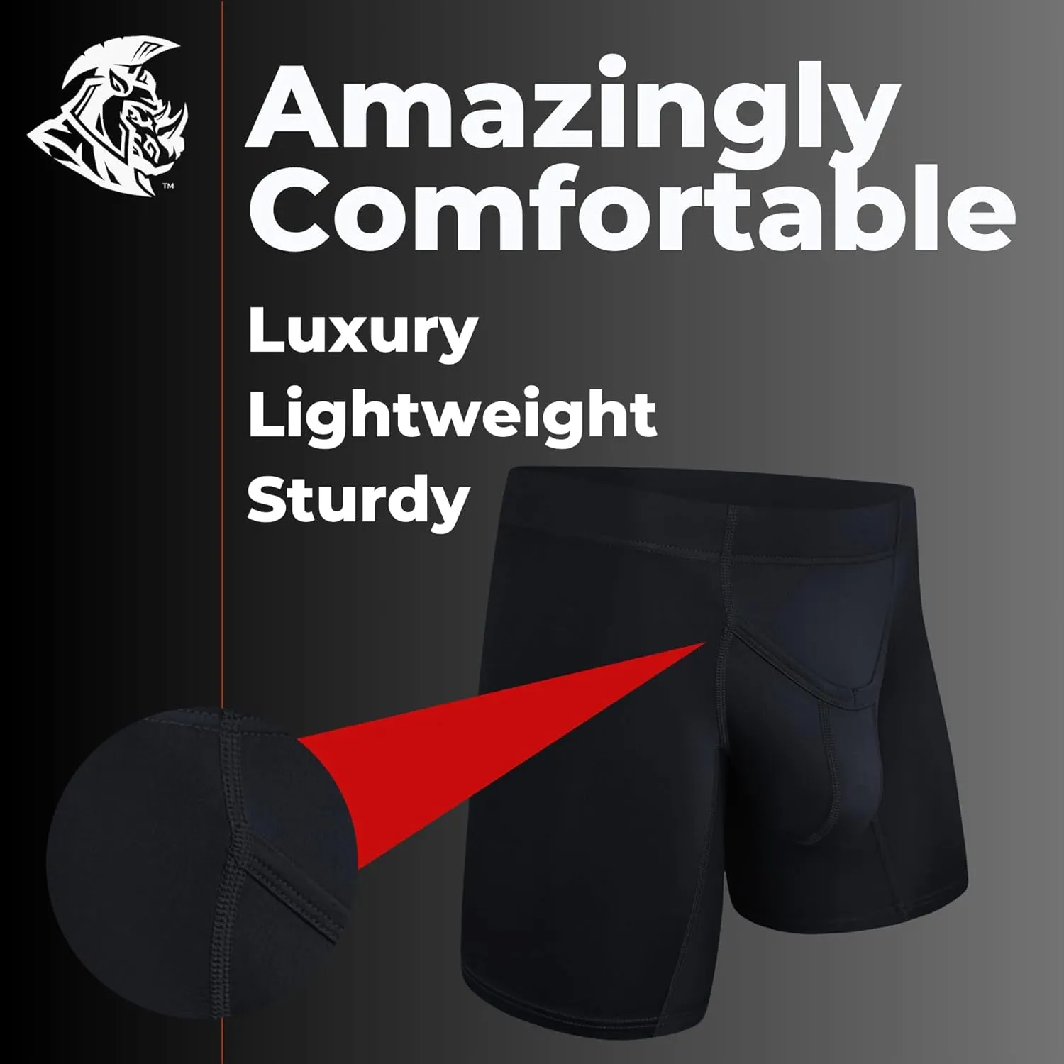 Real Men Athletic Underwear with Support Pouch - 1, 3 or 4 Pack 6, 7 and 9in Nylon Briefs - ABCD Pouch - XS-5XL
