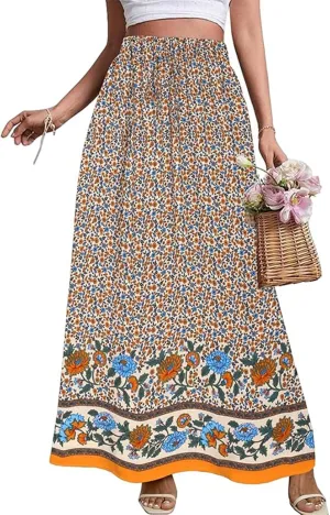 Summer Skirts for Women, Elegantes Casual Trendy Vacation Beach Womens Skirts