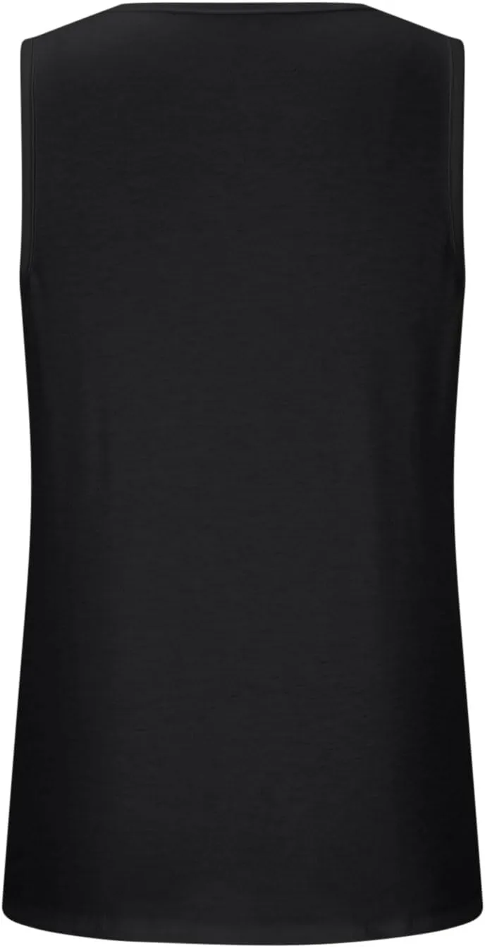 Tank Tops for Women 2025 Plus Size Summer Tops Trendy Sleeveless Scoop Neck Pleated Casual Loose Fit T Shirts
