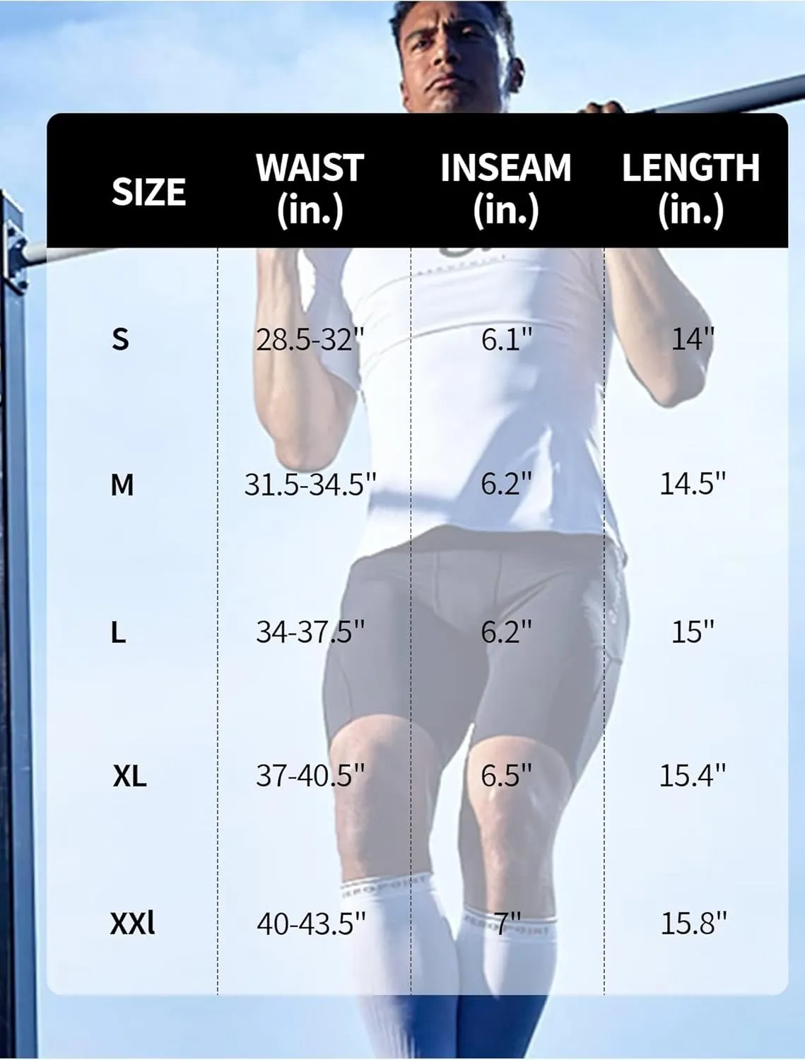 TELALEO 7 Pack Compression Shorts Men Spandex Athletic Underwear Performance Boxer Briefs Workout Baselayer