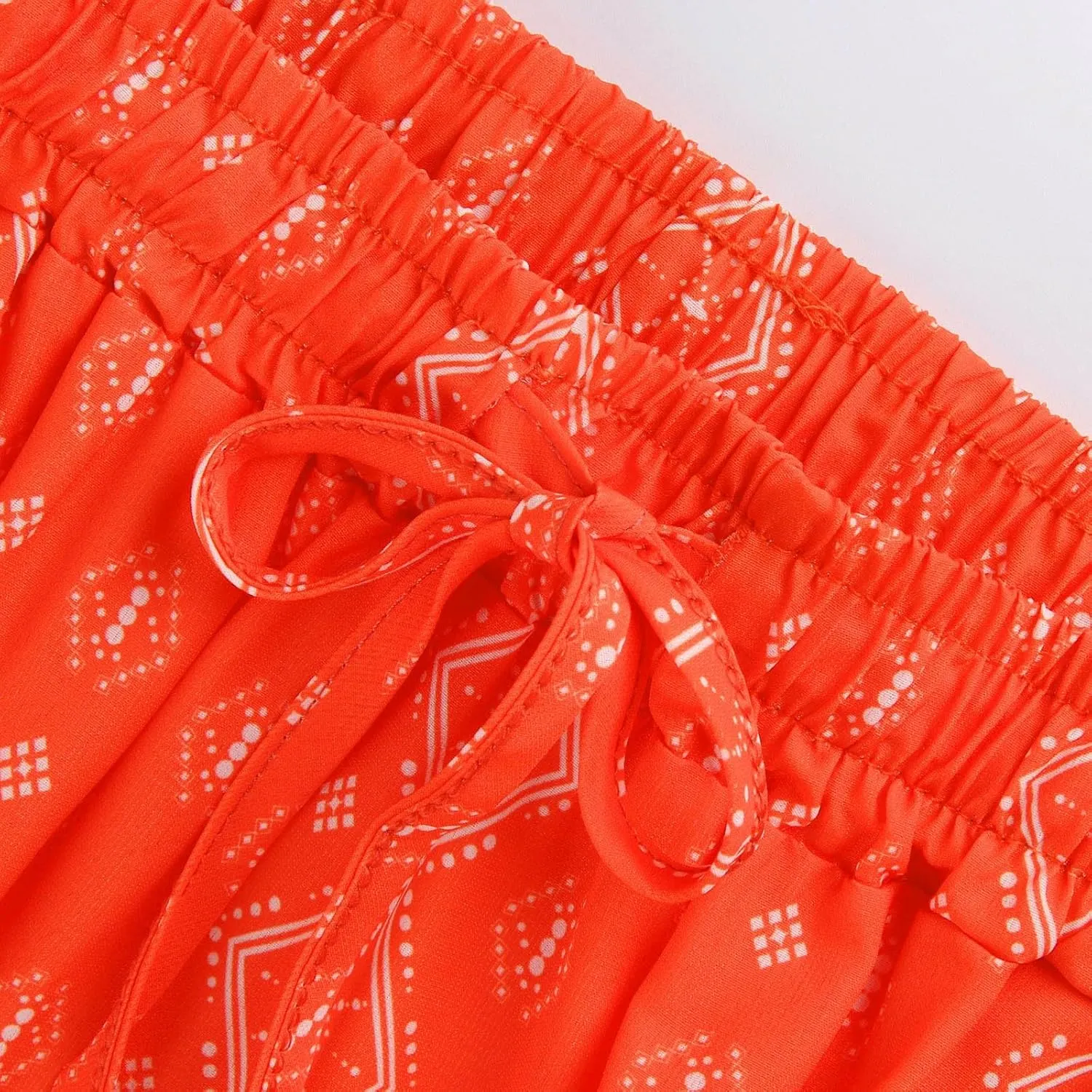 Vacation Women's Skirts, Casual Maxi Trendy Boho Flowy Summer Womens Skirts