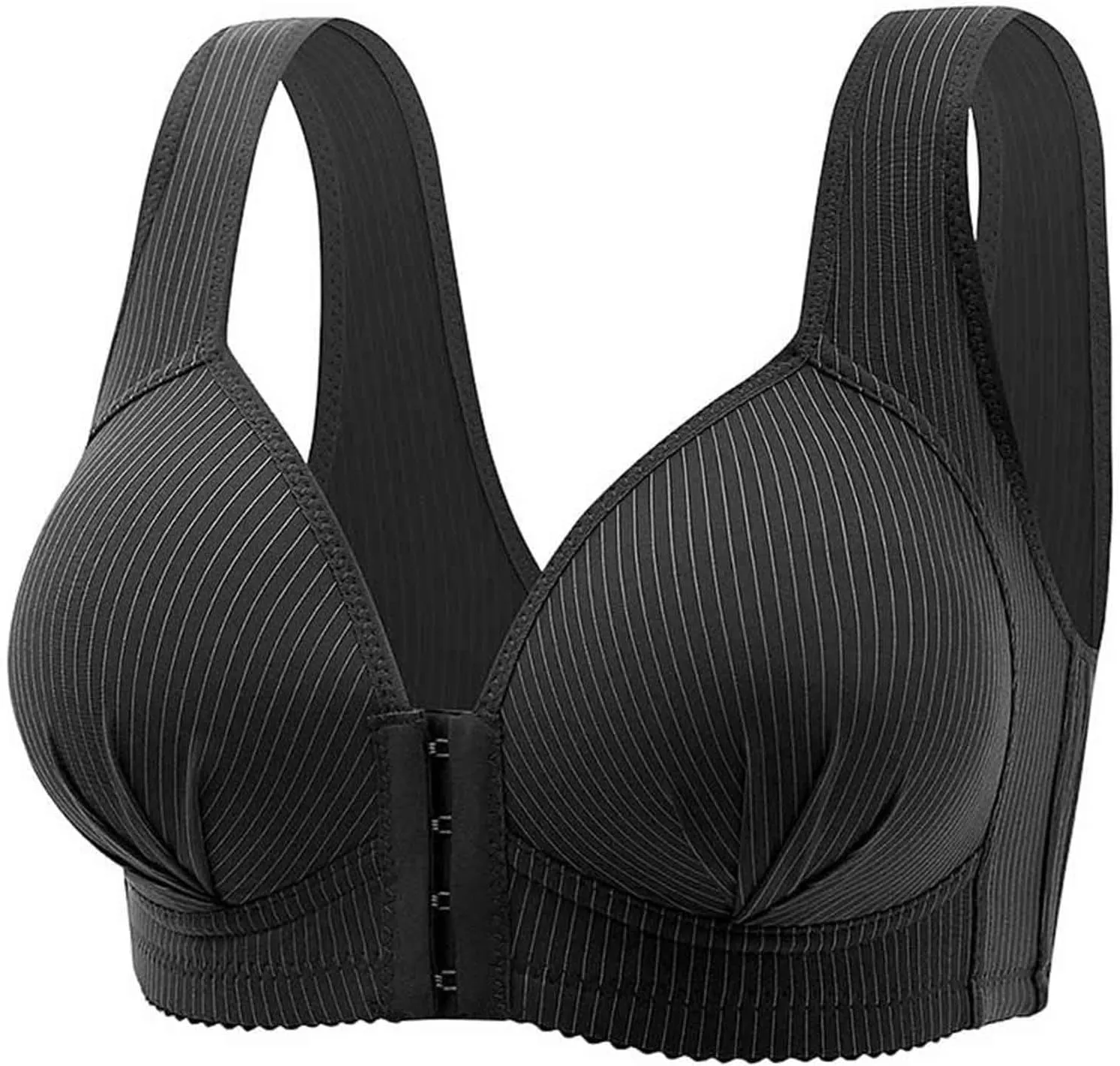 Women Sports Bras Cropped Wirefree Padded Bra Everyday High Impact Support Athletic Running Workout Bra Bralette