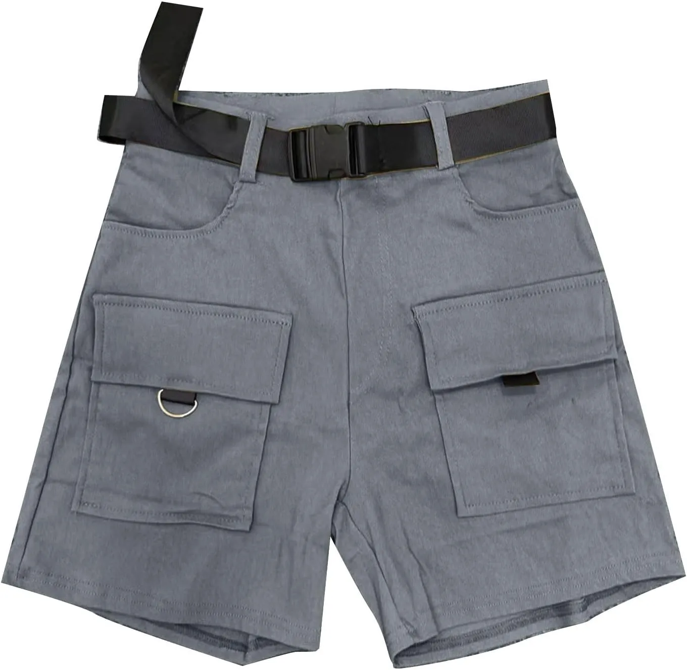 Women's Cargo Shorts Casual Lightweight High Waisted Jeans Shorts Straight Leg Hiking Vacation Outfits