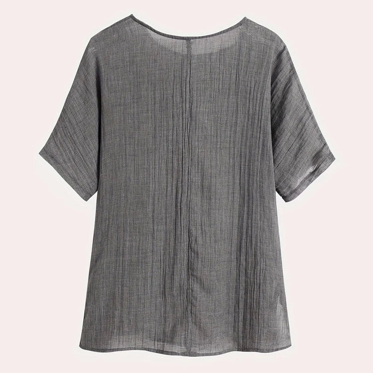 Women's Cotton Linen T-shirts Fashion Plus Size Tops Short Sleeve Crew Neck Tees Dragonfly Graphic Loose Fit Clothes