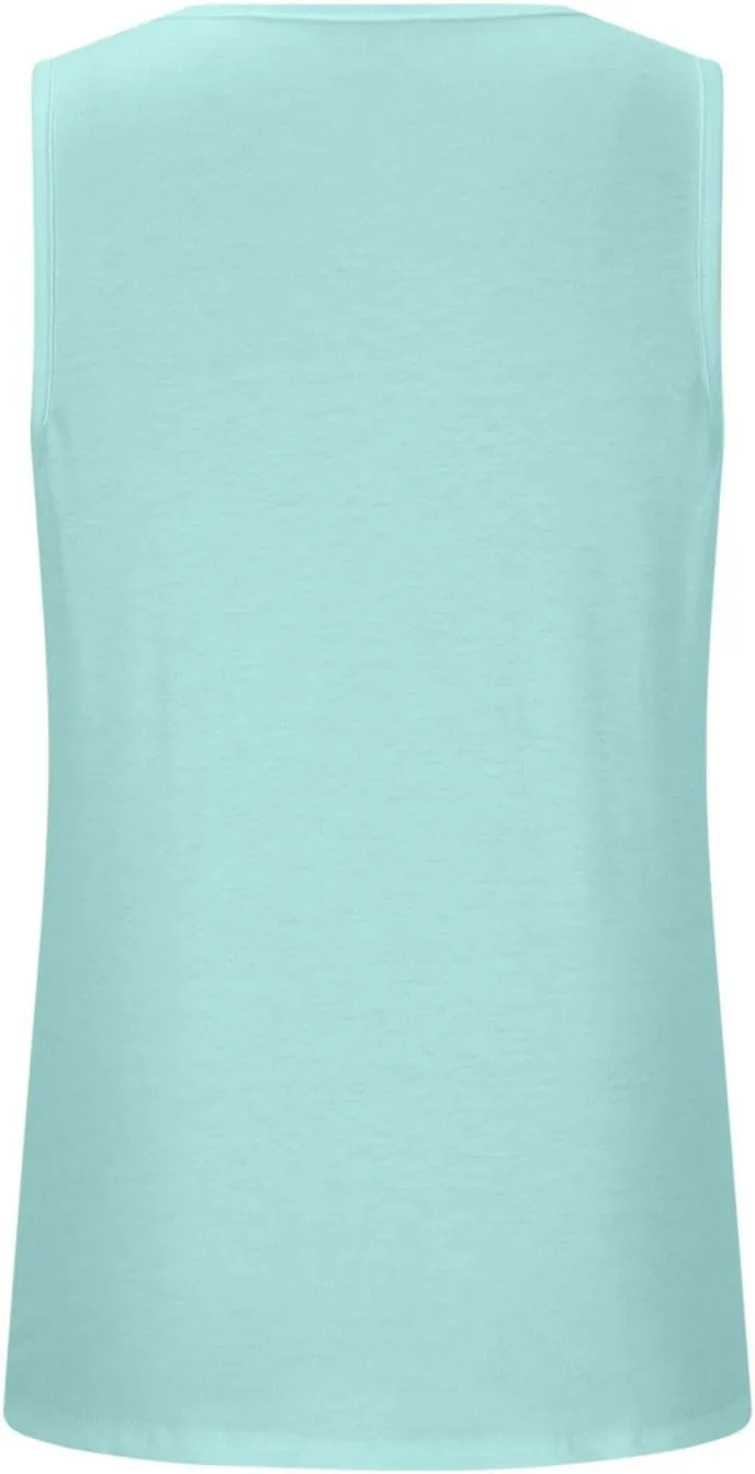 Womens Plus Size Tank Tops Flowy Pleated Tunic Blouse Sleeveless Round Neck Basic Shirts Summer Beach Fashion Clothes