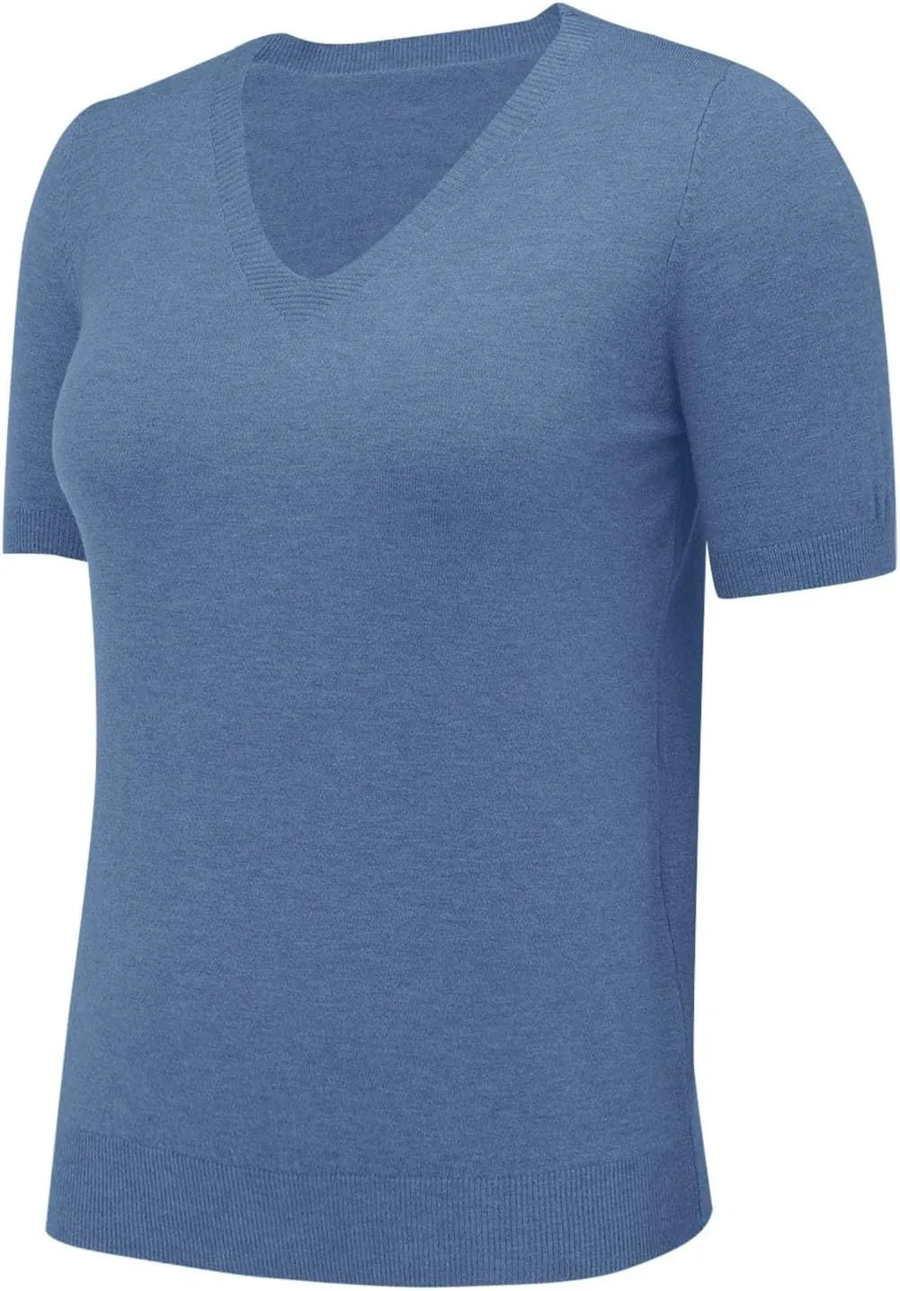 Women's T-Shirts Cotton Short-Sleeve Shirts Crew-Neck Tees Classic-Fit Breathable Casual Summer Tops Fashion Shirts