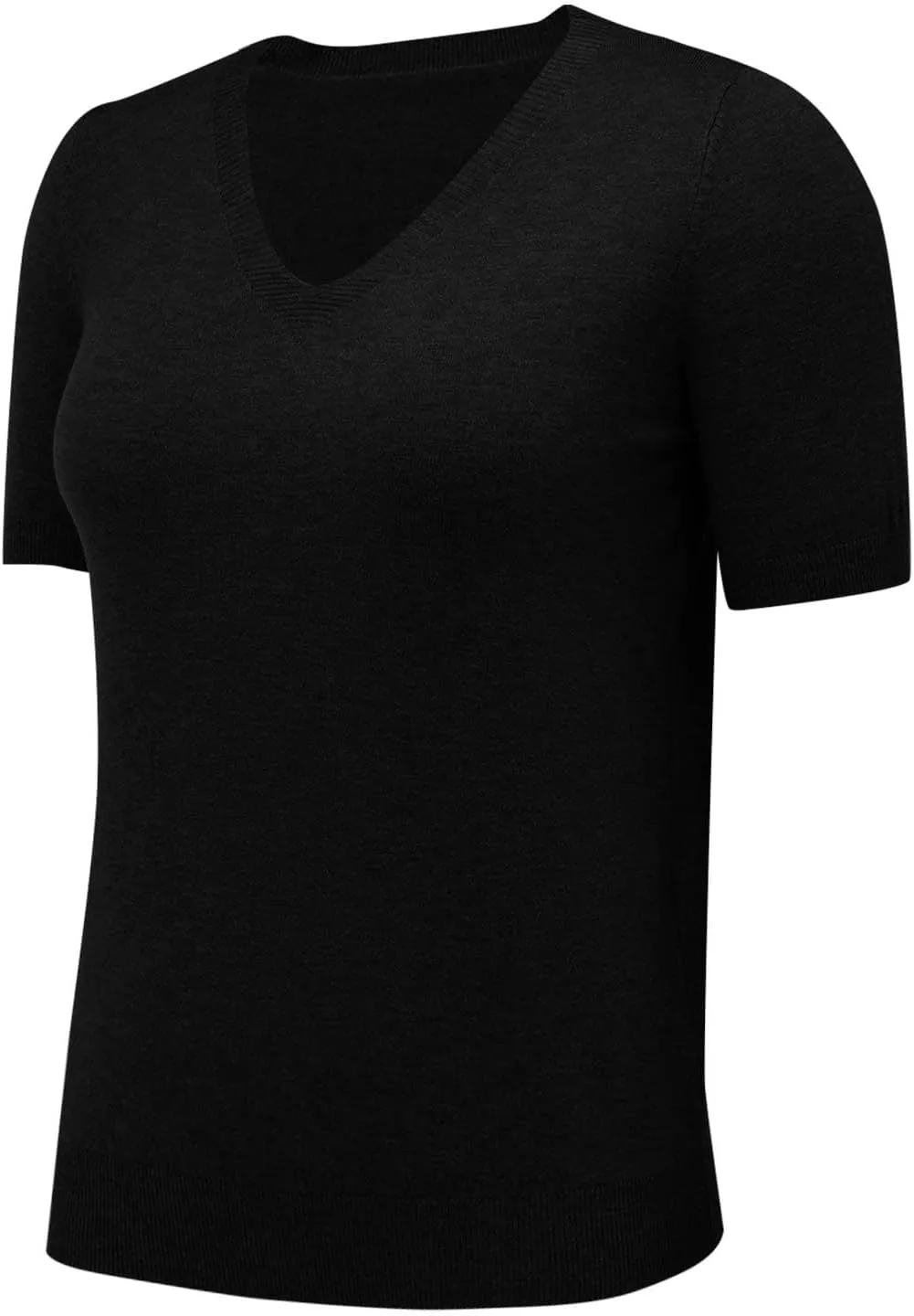 Women's T-Shirts Cotton Short-Sleeve Shirts Crew-Neck Tees Classic-Fit Breathable Casual Summer Tops Fashion Shirts