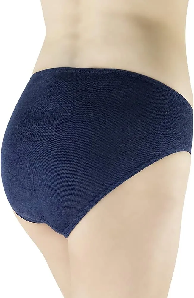 Women’s Thermal Panties Briefs, Organic Merino Wool and Mulberry Silk Blend
