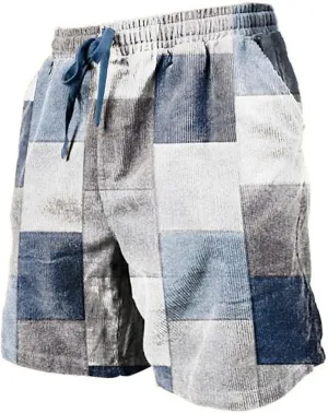Workout Shorts for Men Drawstring Mid Casual Solid Waist Shorts Color Men's Casual Shorts White Shorts Men's Linen
